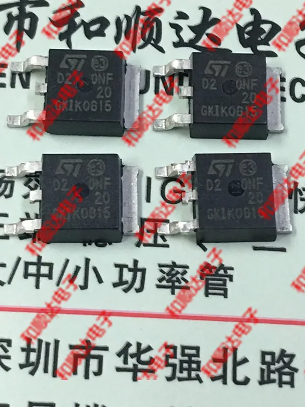 

10 ./ STD20NF20 spot TO-252 200V 18A