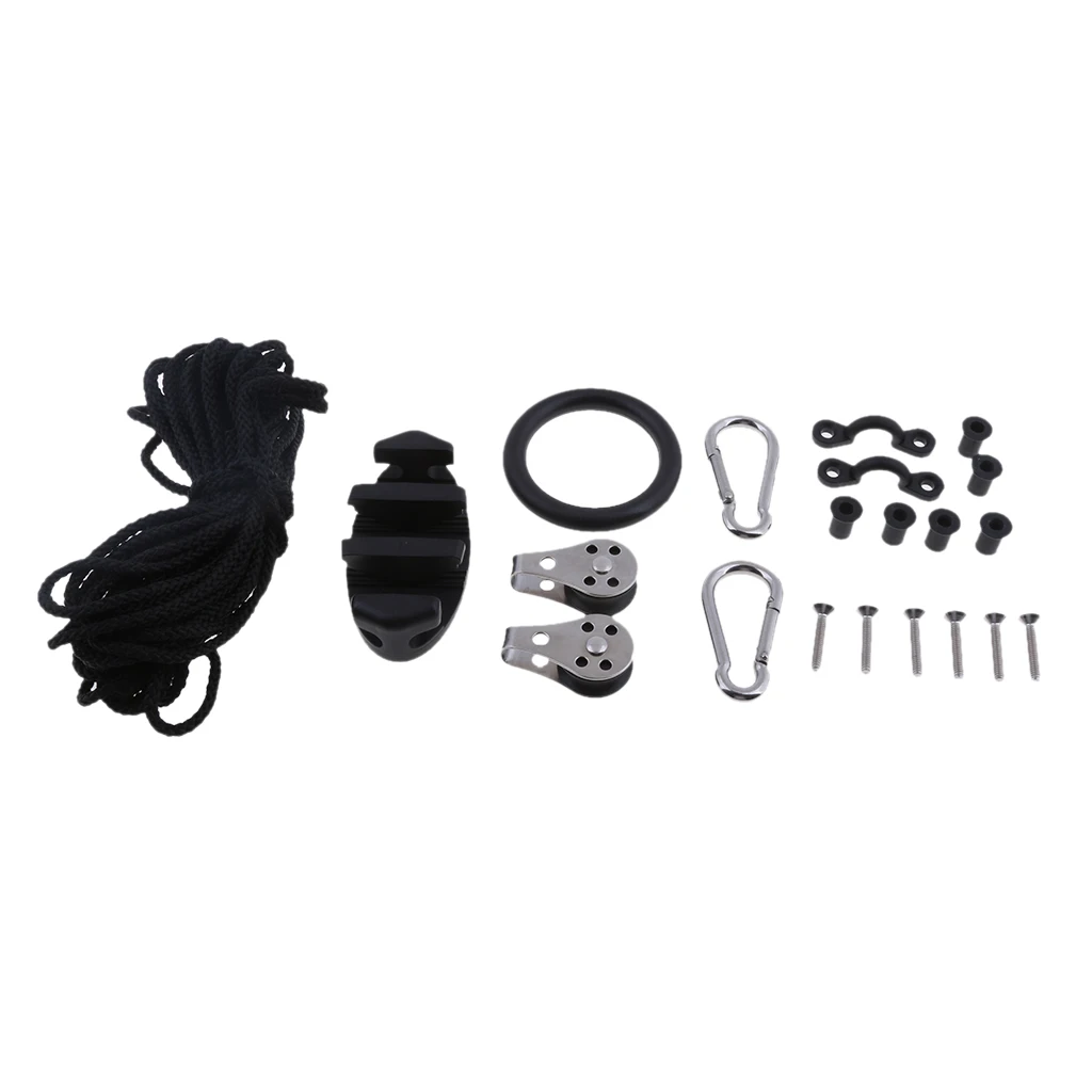

21pcs Kayak & Canoe Anchor Trolley Kit Boat Hardware Accessories