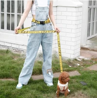 160cm new adjustable pet dog cat leash with waist belt for walking running training hands free fashion leash dog accessories