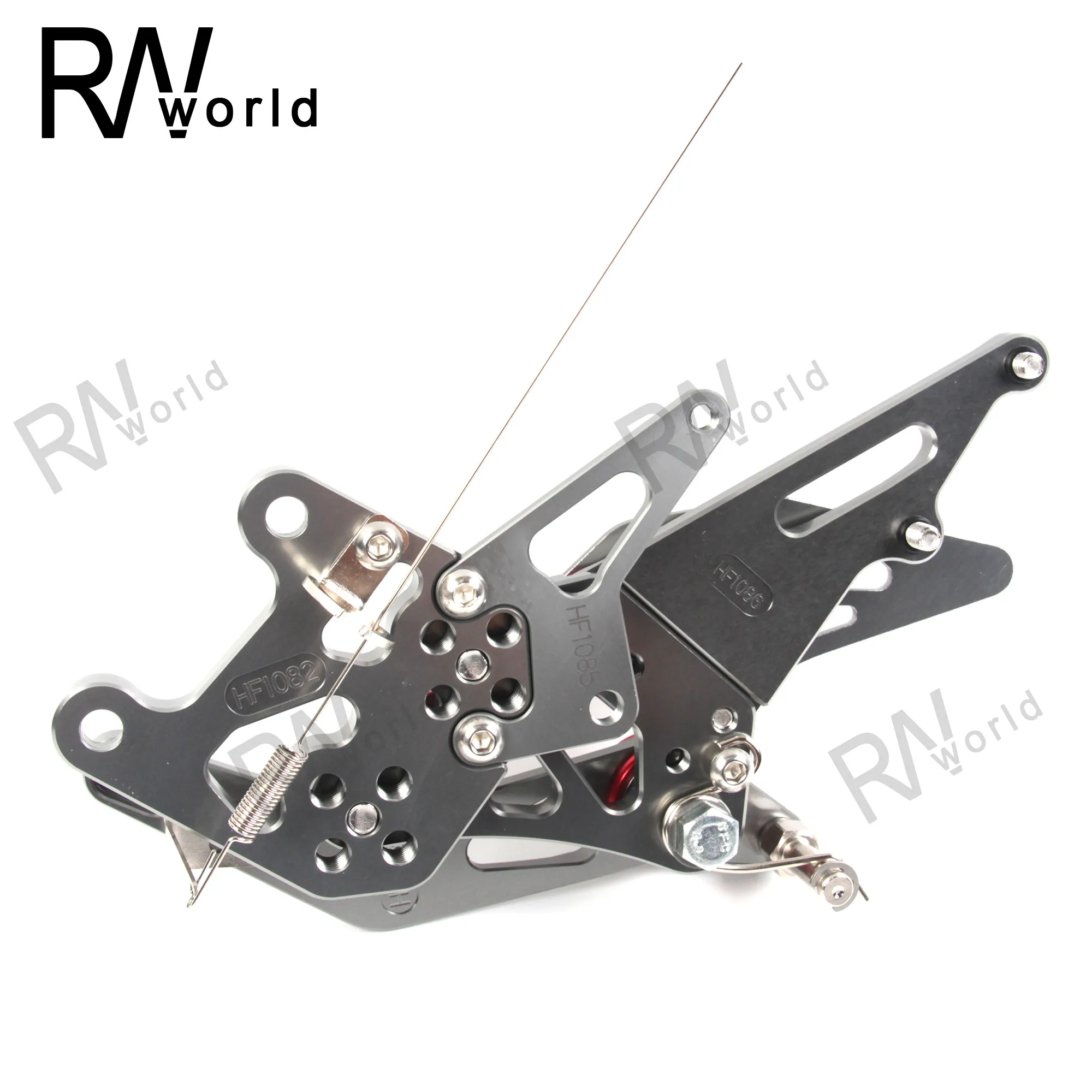 CBR600RR CNC регулируемый задний Набор Rearsets Подножка для HONDA CBR 600RR CB600 RR ABS 2009 2018 2010 2011 2012