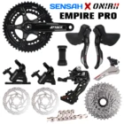 SENSAH EMPIRE PRO 2x1 2 скорости + коленчатый механизм ONIRII дорожный велосипедный групсет комплект 12 В велосипед углеродное волокно переключатель передач переключатель тормоз 105 R7000