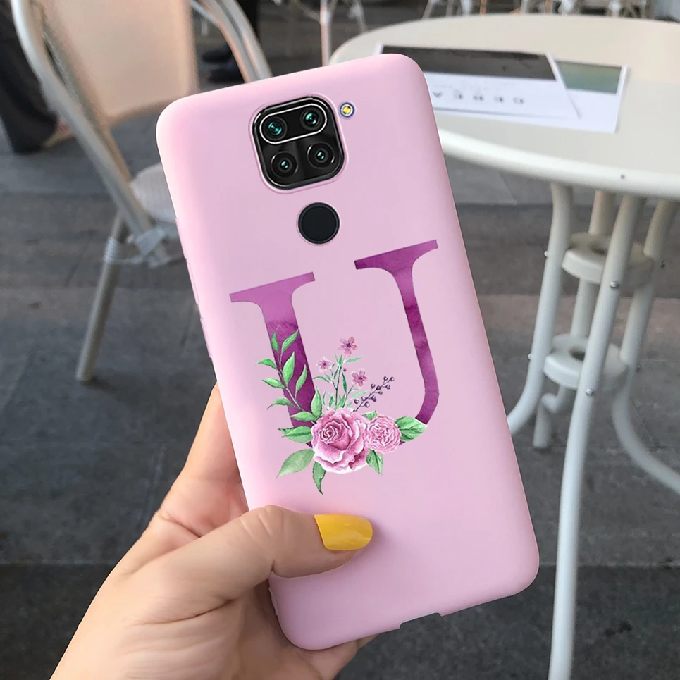 cases for xiaomi blue Ốp Lưng Dành Cho Xiaomi Redmi Note 9S Redmi Note 9pro Note 9 Pro Max Ốp Lưng Mềm Mờ Chữ Silicone Bảo Vệ bao Da Dành Cho Xiaomi Note9s xiaomi leather case