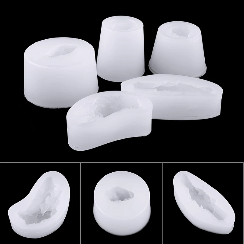 

Хрустальные Кластерные полимерные формы ручной работы из натурального кристалла кварцевые рок Кластерные украшения инструменты для изгот...