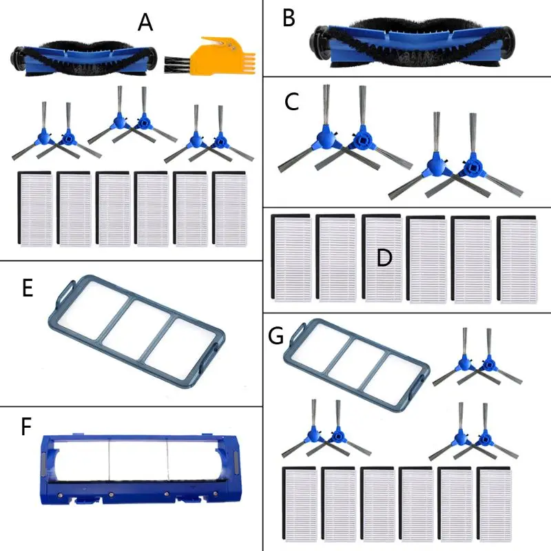 1 компл. Части пылесоса hepa фильтр боковая щетка для Eufy Robovac 30 11S серии | Бытовая