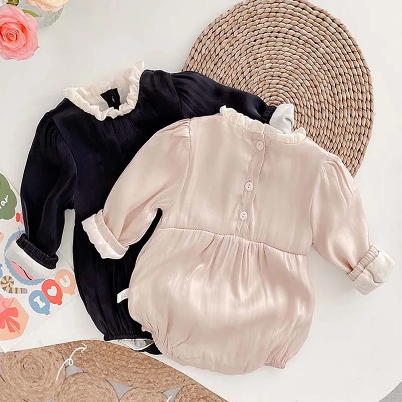 

Romper for Girls Autumn Jumpsuit For Kids Clothes For Newborn Baby Kids Clothes Infant Baby Bodysuit Jumpsuit for Girls Overalls