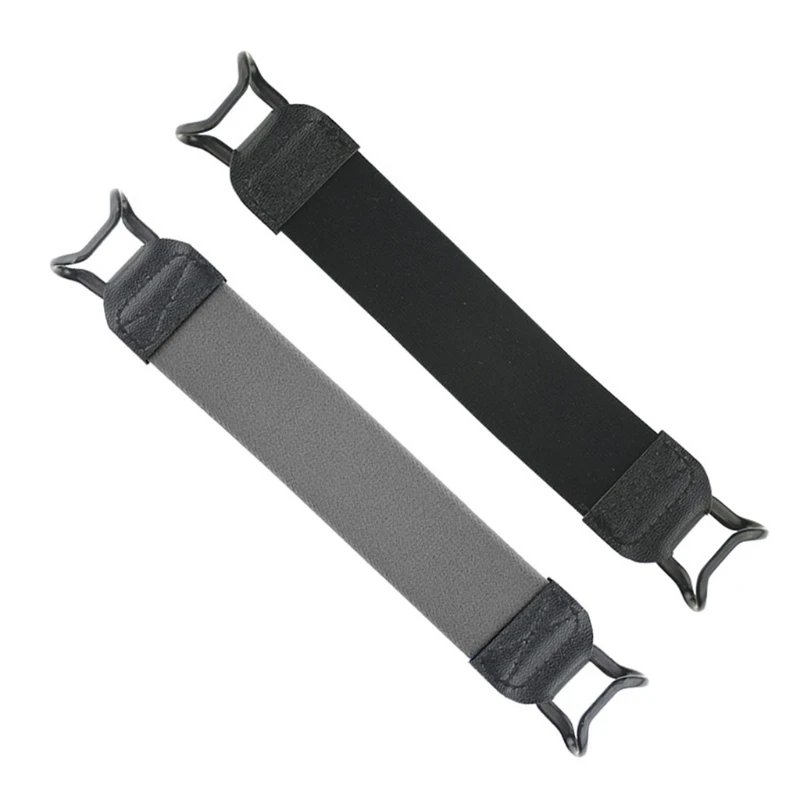 

One-handed Operation Hand Strap Holder Security Finger Grip Stretch Protective Leather Belt Gift for Pad Tablet E-Reader