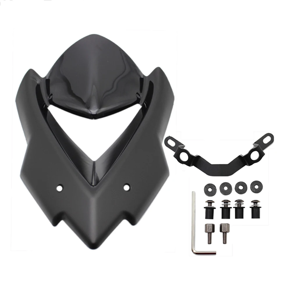 Мотоциклетные аксессуары для Kawasaki Z1000 2014 2019 ветровой экран с двойными пузырьками