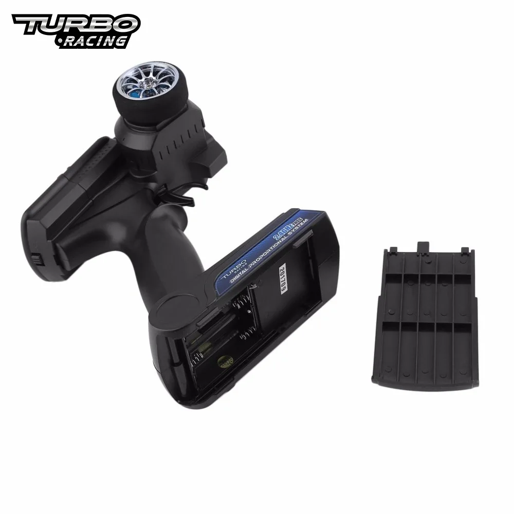 Радиосистема Turbo Racing 90102G 2 4 ГГц 2CH передатчик пульт дистанционного управления и