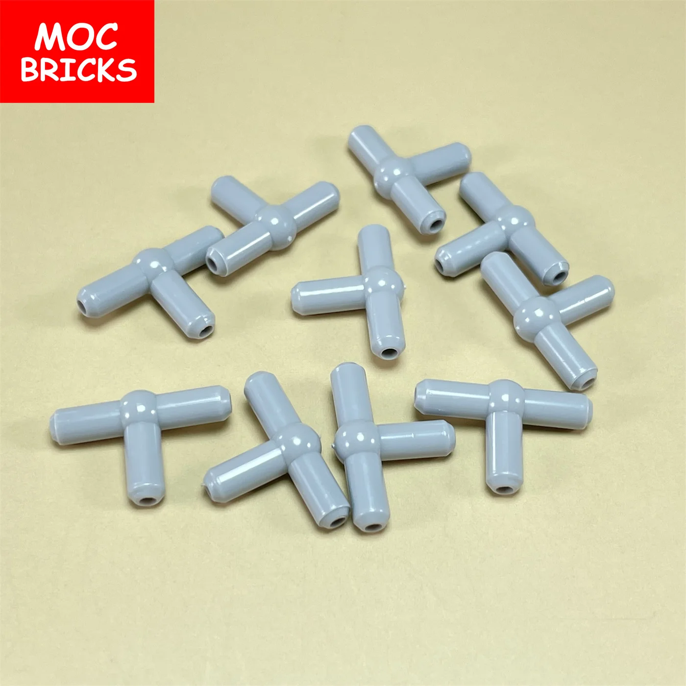 Конструктор MOC 20 шт./лот пневматический т Т-образный с шариком в центре совместим