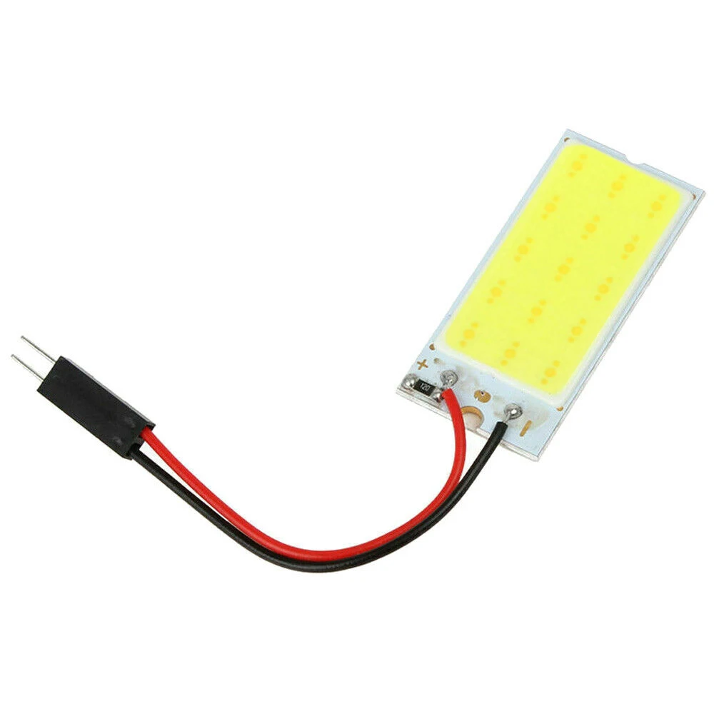

Dropshipping 5/10Pcs T10 Led White COB 18 LED Plate Car Interior Dome Light Bulb Festoon 12V Lights Quick delivery Wholesale