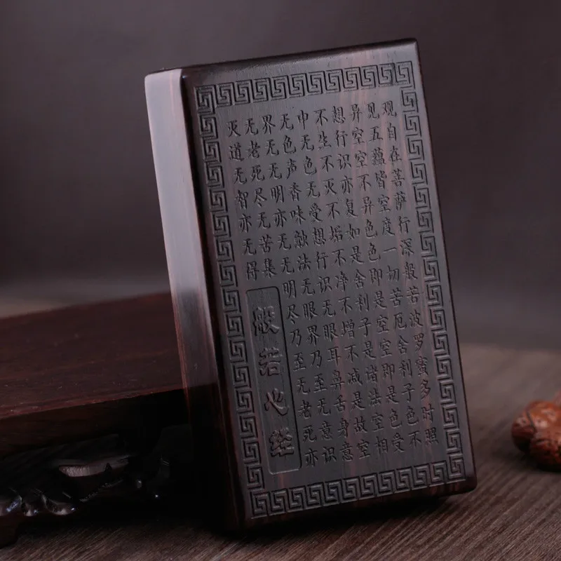 Дымовая коробка из черного дерева оригинальная деревянная Подарочная