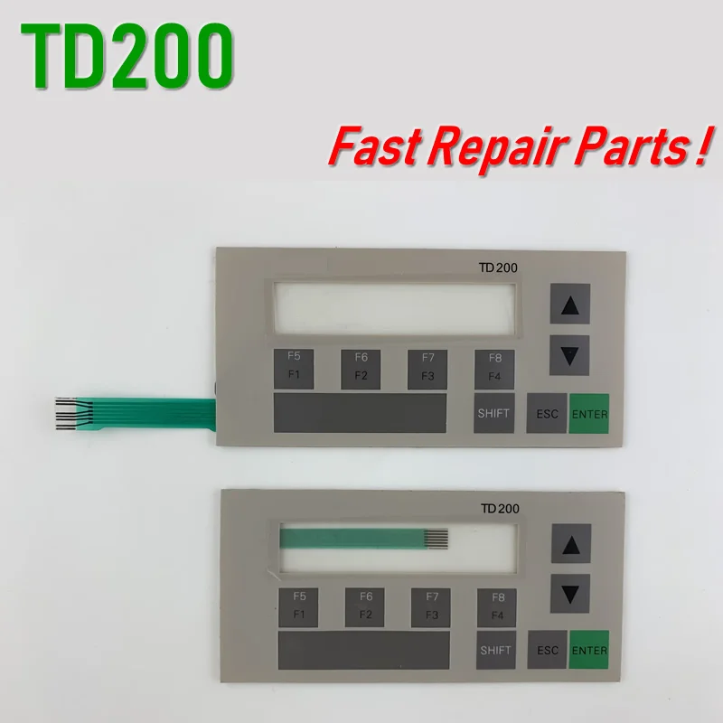 TD200 6ES7272 0AA30 0YA1 мембранная клавиатура для ремонта панели HMI ~ сделайте это