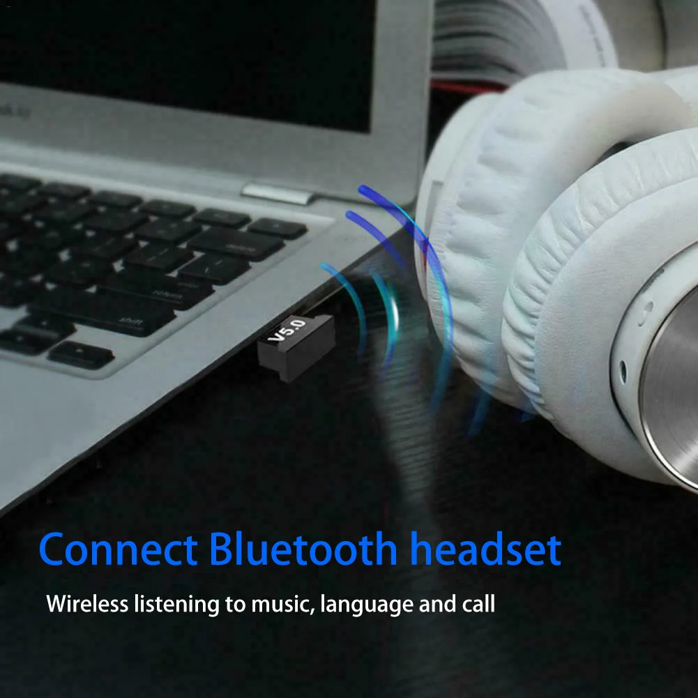 Usb-адаптер Kabelloser FüR ПК ноутбук компьютер Bluetooth Usb 5 0 адаптер Отправитель аудио ключ