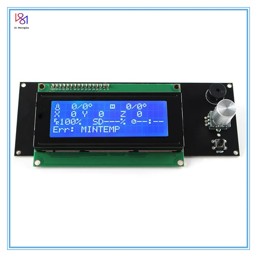 3d printer lcd display reprap smart 3d printer parts controller display reprap ramps 1 4 2004 lcd lcd 2004 control free global shipping
