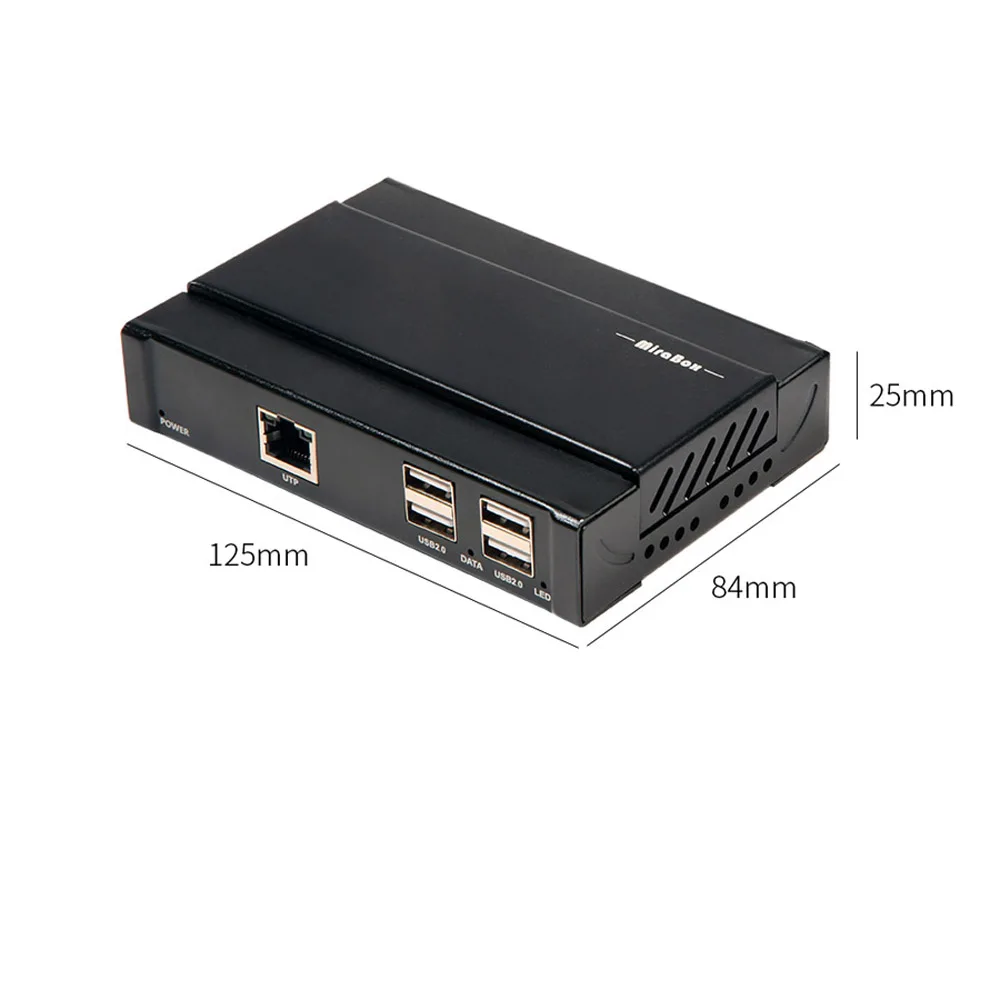 4K KVM-удлинитель 80m без задержки HDMI-удлинитель по UTP с USB2.0-концентратором для ПК