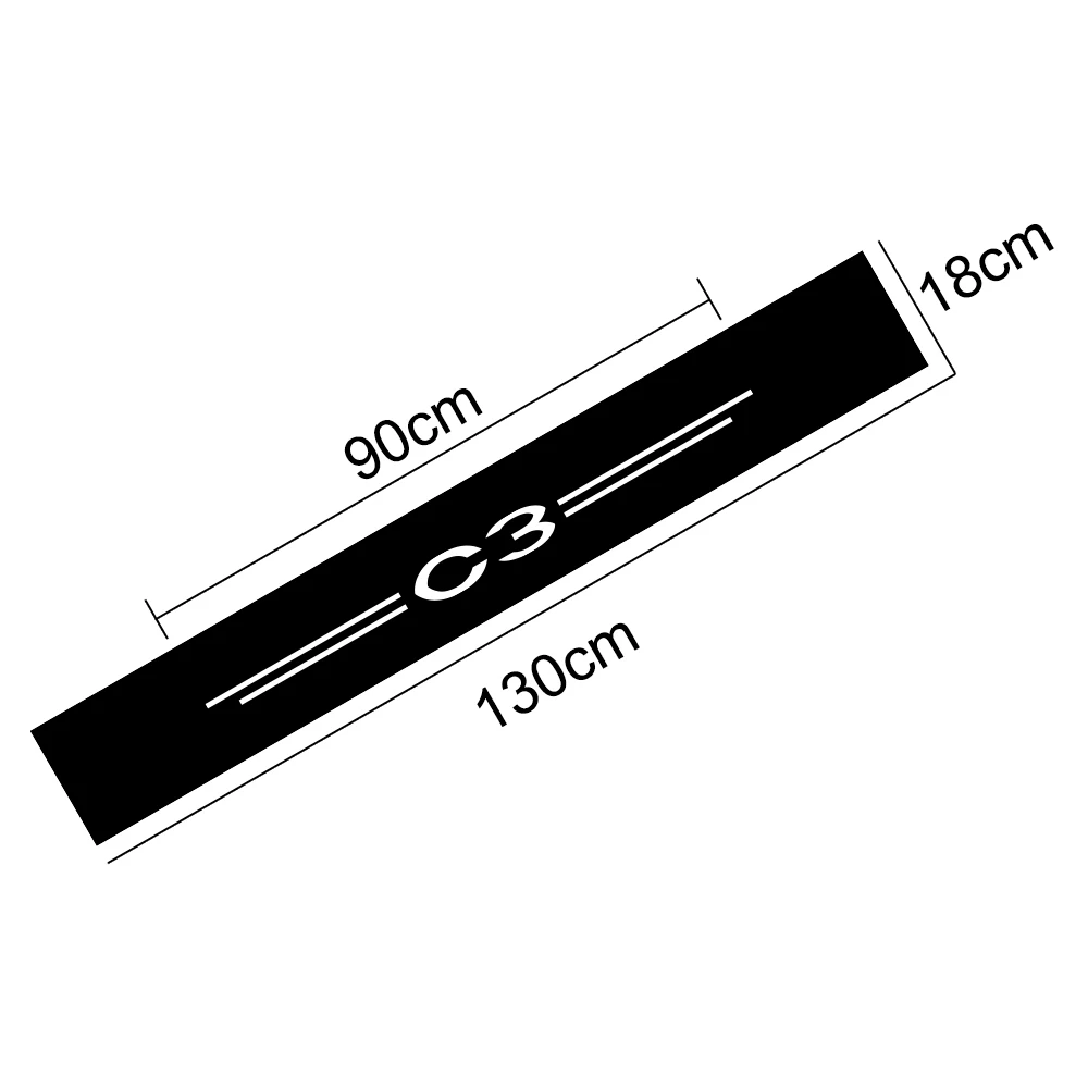 For Citroen C4 C1 C5 C3 C6 C-ELYSEE VTS Vinyl Film Car Front Rear Windshield Stickers Auto DIY Decoration Tuning Accessories | Автомобили