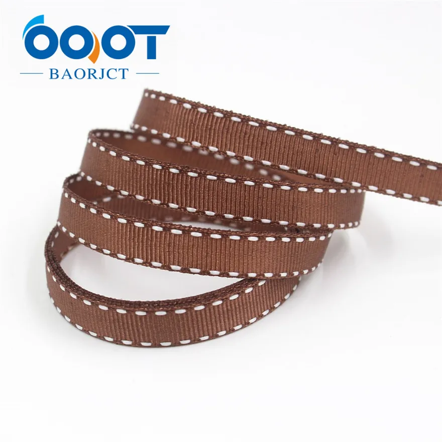 I-19807-1829 OOOT BAORJCT, 10 мм 20 ярдов, I-19807-1813, твердые цветные ленты тепловой передачи печатных grosgrain, DIY Одежда материалы ручной работы - Color: I-19807-1829