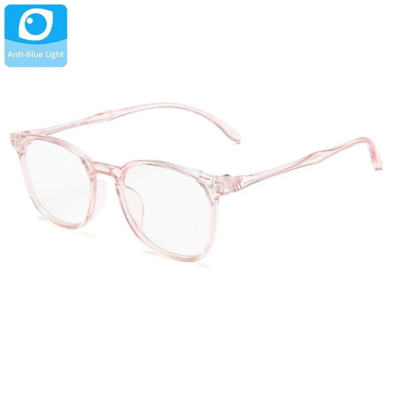 

Anti Blue Light Block Square Glasses Frame Women Clear Retro Vintage Men Eyeglasses Male Prescription Eyewear Frame Female