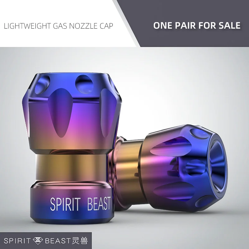 blue SPIRIT BEAST автомобильные шины для колес мотоцикла покрышки для шин клапан сопло крышка Мотоцикл Скутер велосипед ATV шины газовая Крышка для Honda Suzuki Yamaha - Цвет: blue