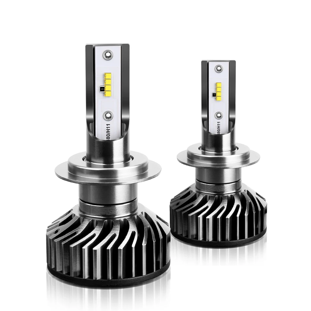 

MDNG ZES chip super bright car LED headlight 6000K 12000LM 12V Auto lamp H7 H4 9005 9006 H11H8 H9 H1 car motorcycle headlight