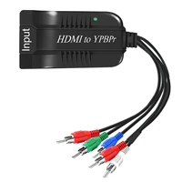 hdmi to ypbpr component video ypbpr 5rca rgb converter adapter rl audio output and ypbpr to hd 1080p 4k video audio converter