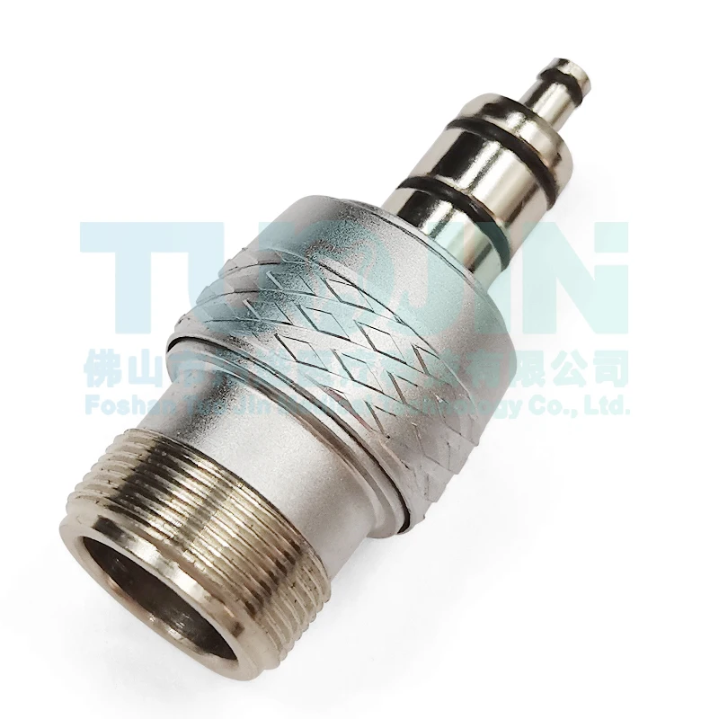 

2 Holes Dental High Speed Quick Coupler Dentistry Materials Quick Coupling Connector For Dentist Handpiece Air Turbine