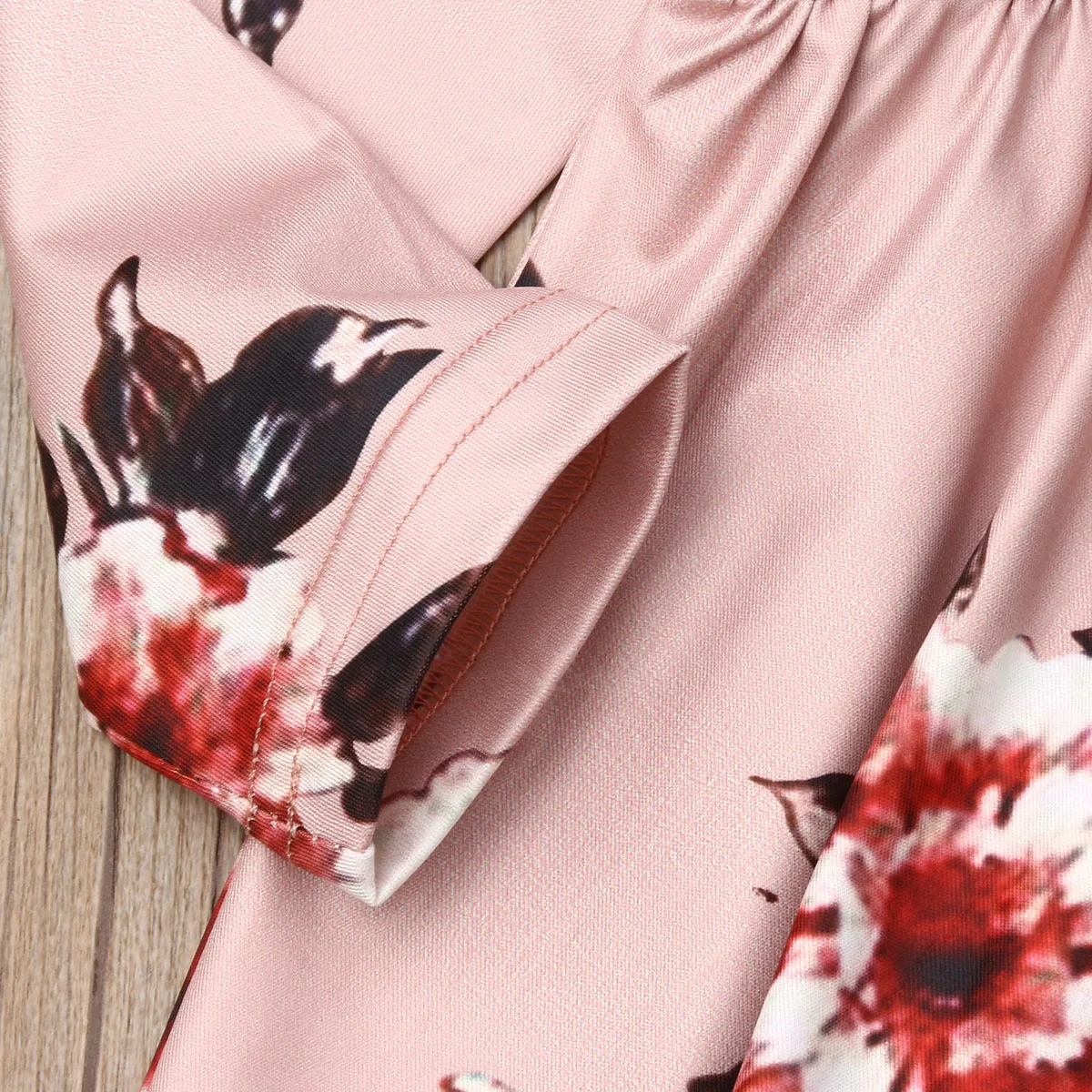 2Pcs Outfits Baby Girls Set Autumn Clothes Casual Long Sleeve Cute Princess Flower Dress Cotton Pants Winter | Детская одежда и