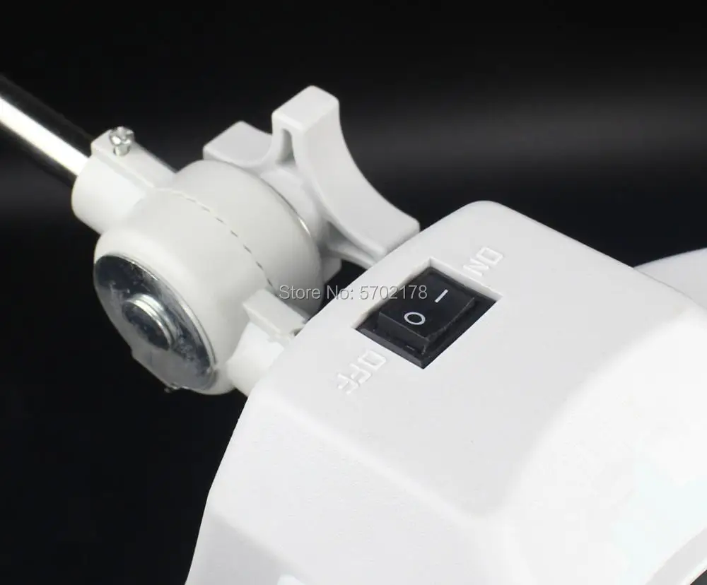 Настольное 20X увеличительное стекло подъемного типа опционально белое