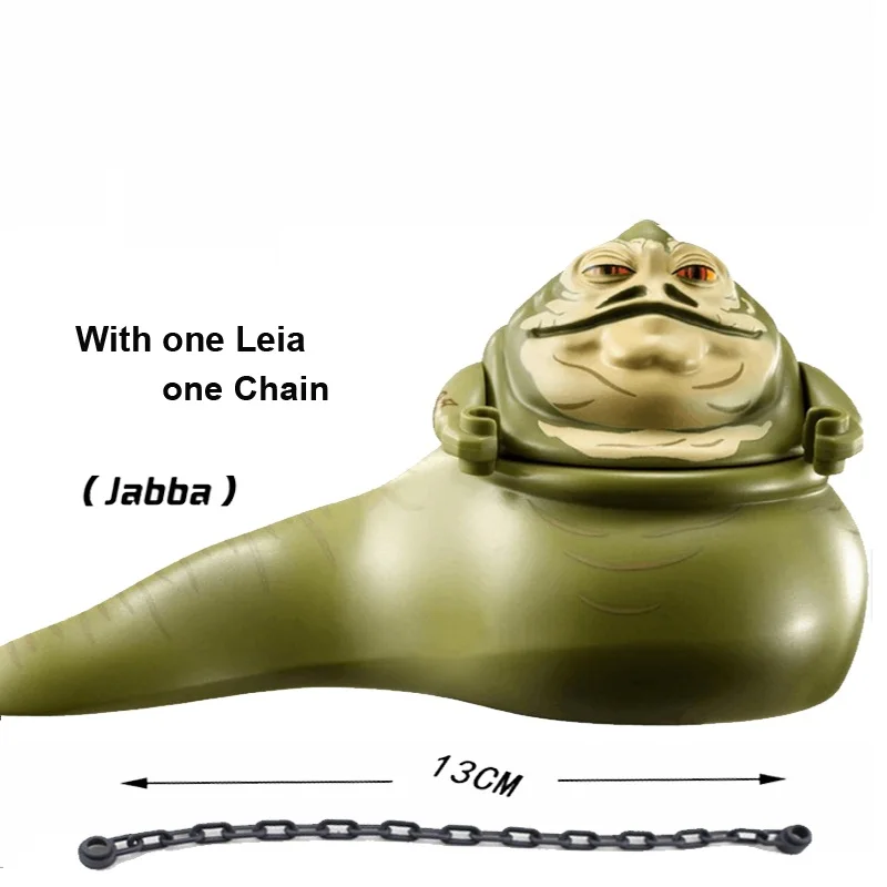 Конструктор раб Джаббы принцесса Лея с цепочкой просветляющий конструктор