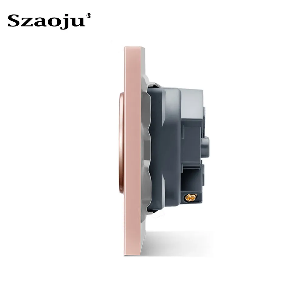Настенная розетка Szaoju 16 А немецкая стандартная Schuko многослойная пластиковая