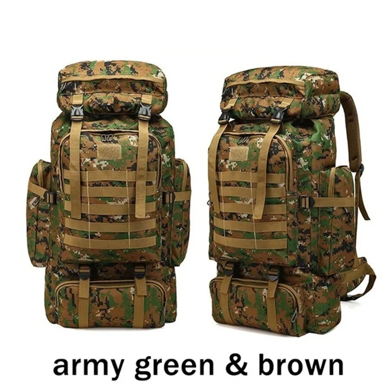 

High Capacity Mountainer Military Rucksacks Large Capacity Outdoor Bag Tactical Backpack Sports Camping Hiking Trekking Bags