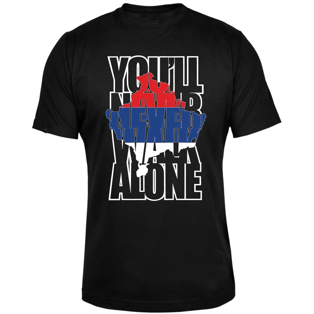 

Косово-вы никогда не походите одной футболкой. Летняя хлопковая Футболка короткий рукав с круглым вырезом Мужская футболка новый S-3XL