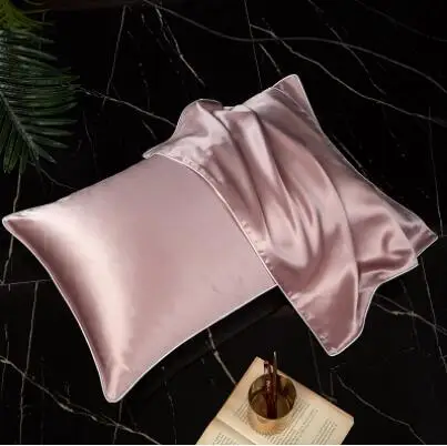 

100% Silk Pillowcases Mulberry Pillow Case for Hair and Skin Hypoallergenic poszewki na poduszki Plain Flofy Pillowcase