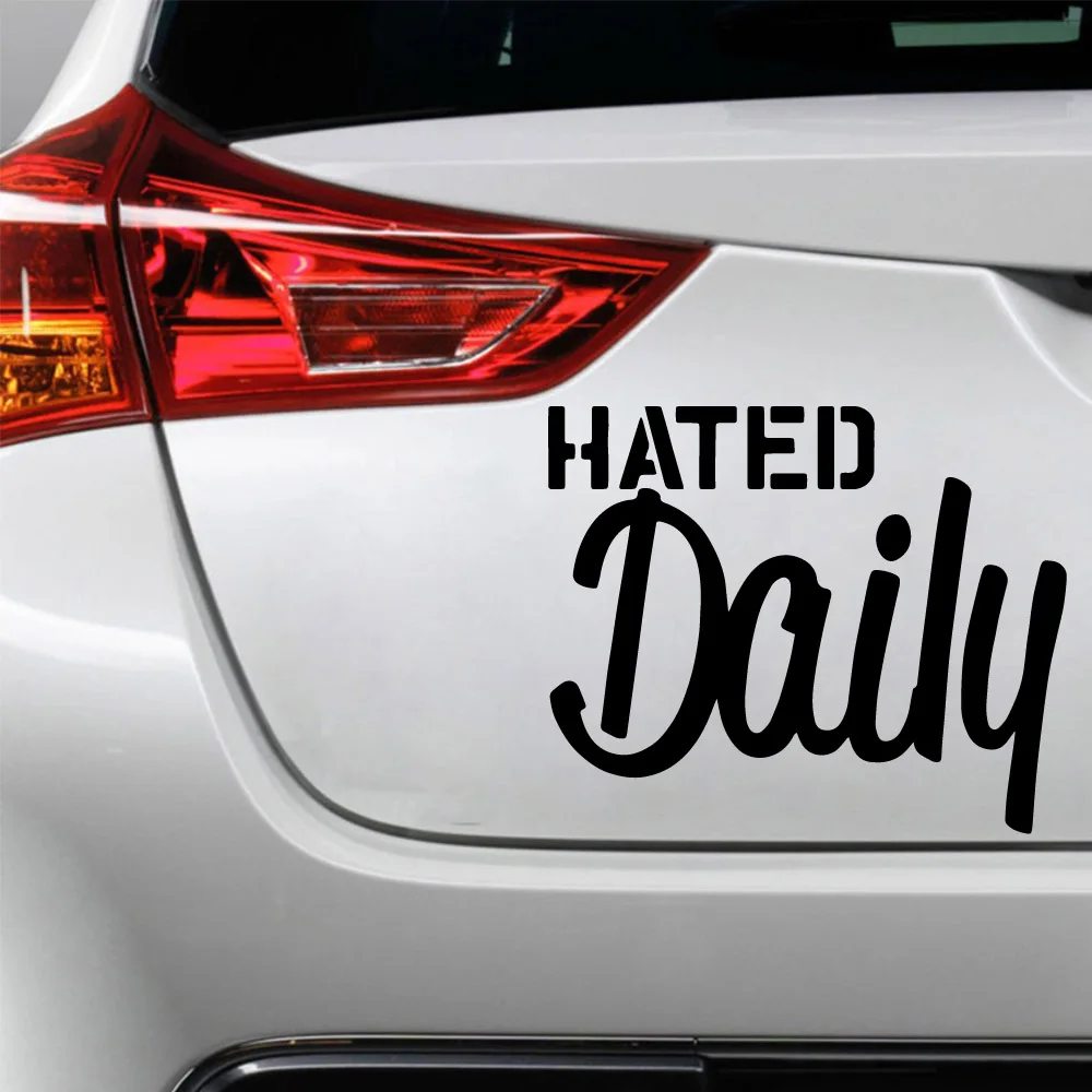 

Fashion Fresh Quote Auto Sticker Vinyl Decal Decorate Sticker Waterproof Fashion Funny Car Styling Accessories