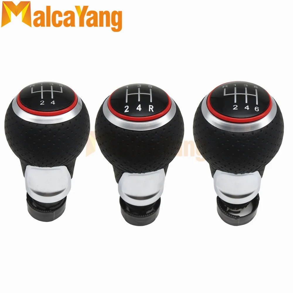 Красный рычаг переключения передач ручка ручки чехол багажника для Audi A4 S4 B8 8K A5 8T