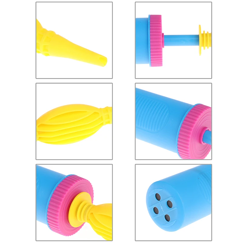 Высококачественный насос для воздушных шаров пластиковый ручной вечерние ных