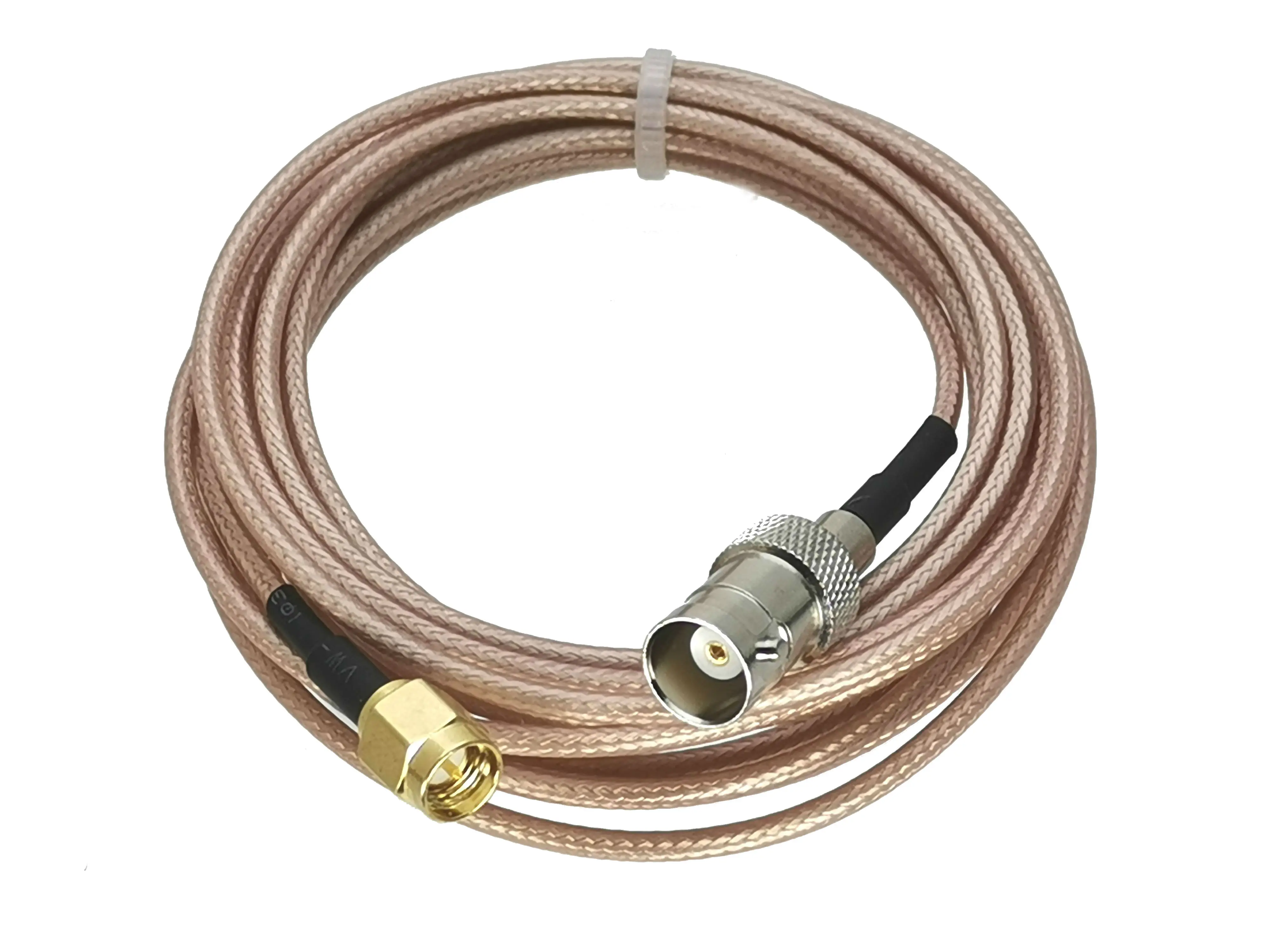 RG316 кабель BNC гнездо SMA штекер Разъем RF коаксиальный джемпер Pigtail прямой 6 дюймов ~ 10