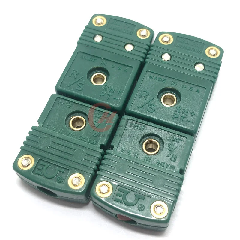 Плоский контактный мини-разъем термопары R/S отличные возможности зеленый |