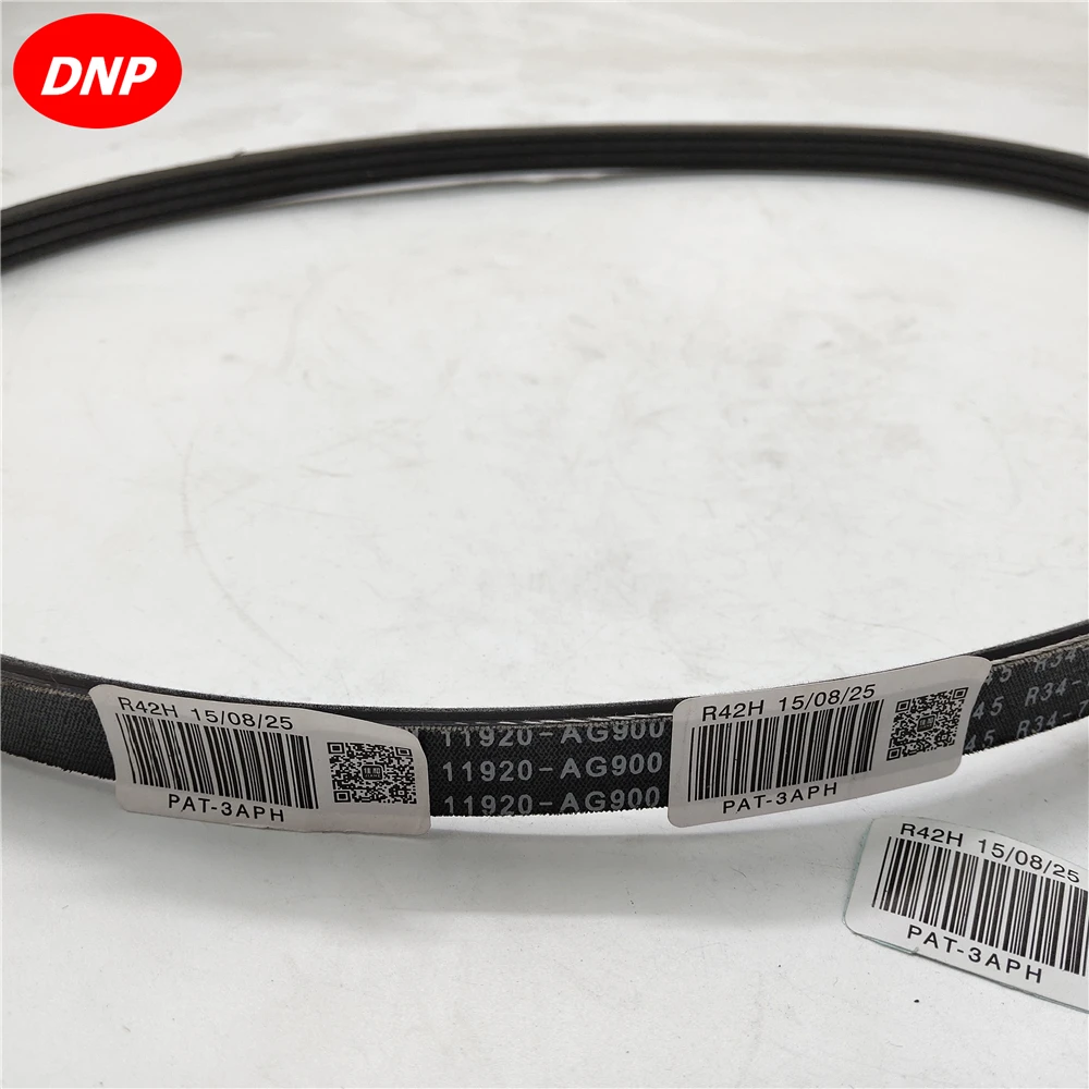 DNP 11920-AG900 COMPRESSOR BELT Fit For Nissan 350 Z | Belts Pulleys &amp Brackets