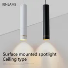 Потолочная светодиодная лампа, цилиндрическая, длинная, цилиндрическая