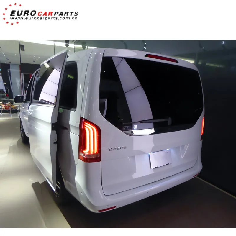 Задний фонарь W447 для V class 2015 2018y Модернизированный вертикальный светодиодный V250