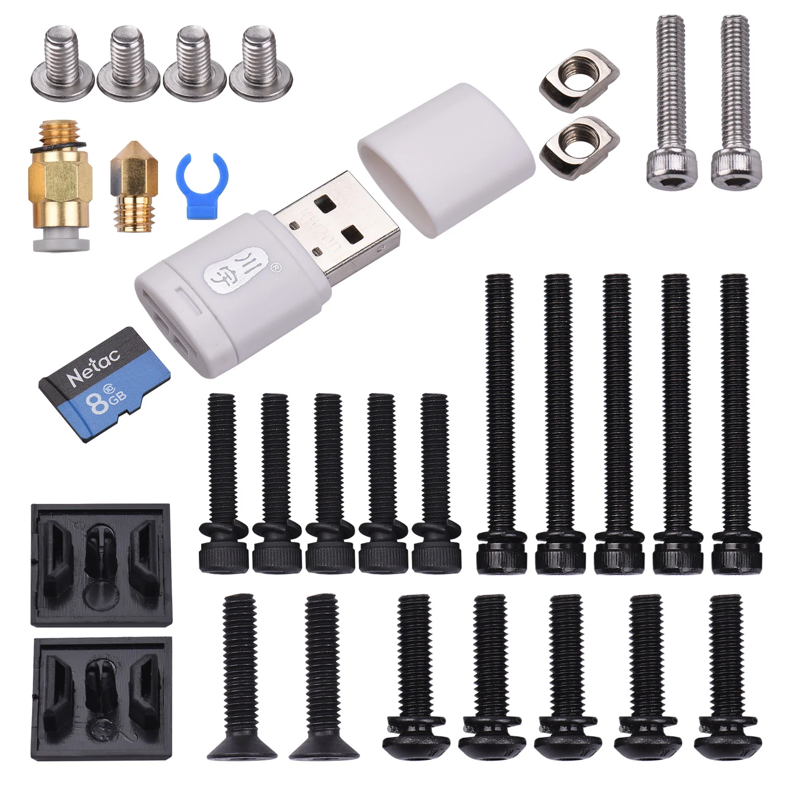 Набор инструментов для технического обслуживания с соплом соединителя трубы