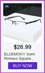 BLUEMOKY, полуоправы, квадратные очки по рецепту, оправа для мужчин, близорукость, оптические очки для глаз, оправа для дальнозоркости, прозрачные очки BT8036