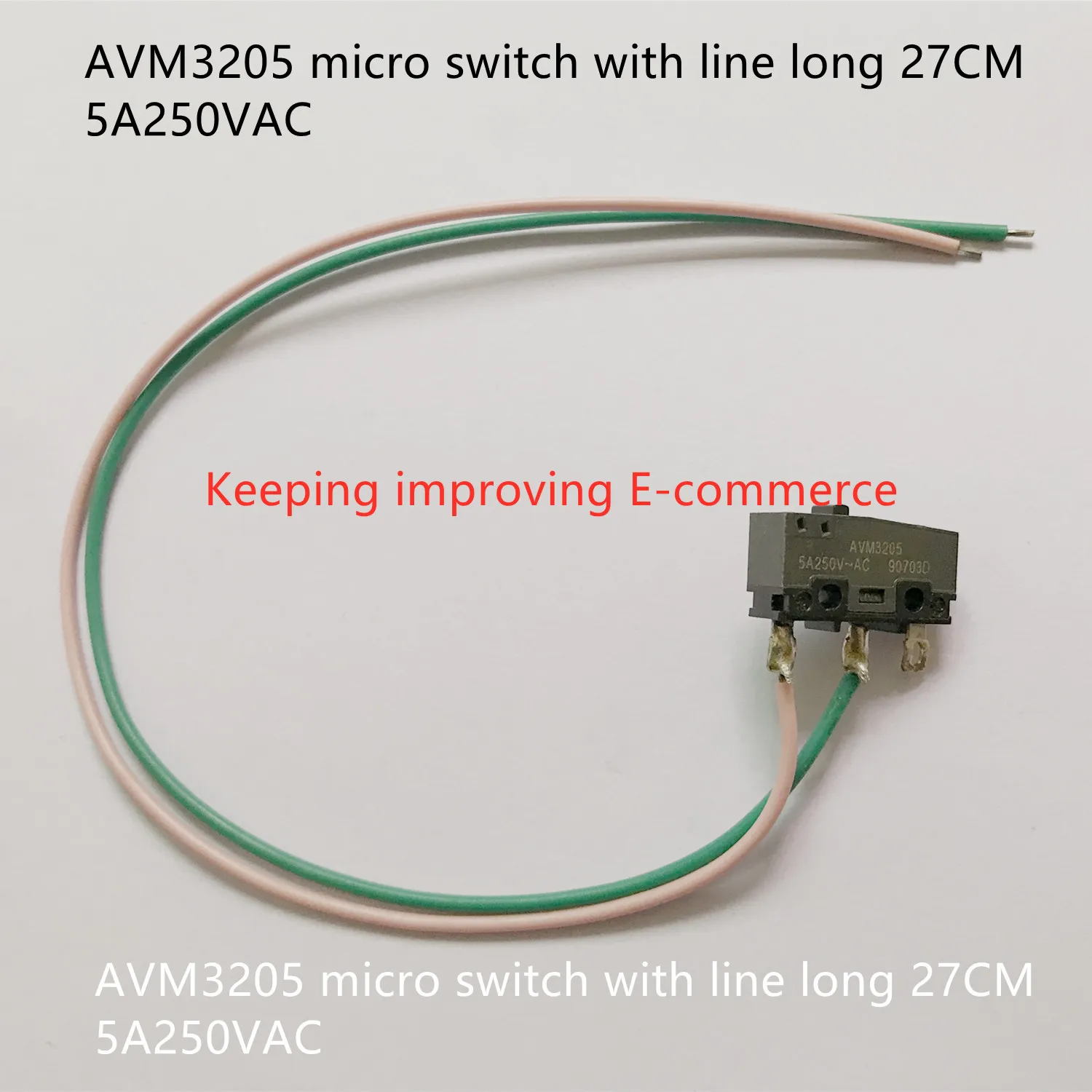 Original new 100% AVM3205 micro switch with line long 27CM 5A250VAC