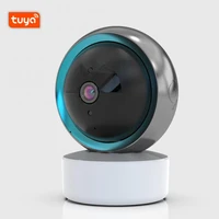 tuya wifi smart 1080p high definition wireless surveillance camera 360 degree rotatable monitor night vision webcam ip camera