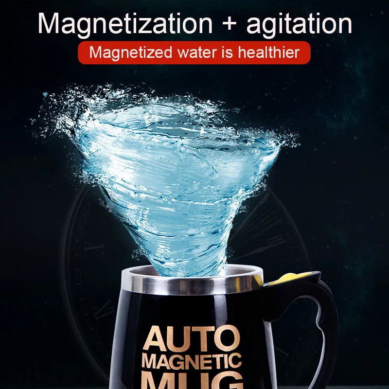 New USB Rechargeable Automatic Self Stirring Magnetic Mug Creative 304 Stainless Steel Smart Coffee Milk Mixing Cup Blender | Дом и сад
