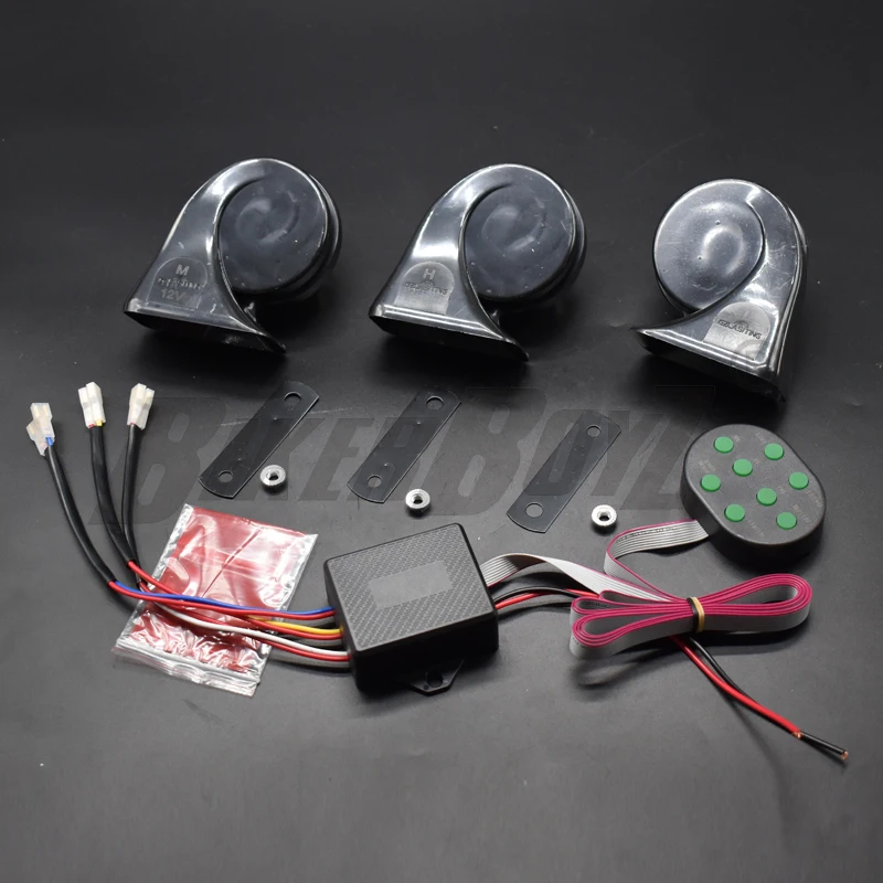 Универсальный двухтональный Автомобильный Электронный звуковой сигнал 510 Гц ala 12