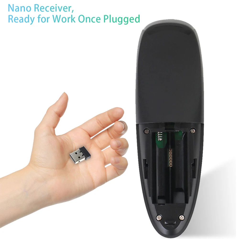 G10 Air Mouse PRO Голосовое управление с 2 4 ГГц USB-приемником гироскоп чувствительный