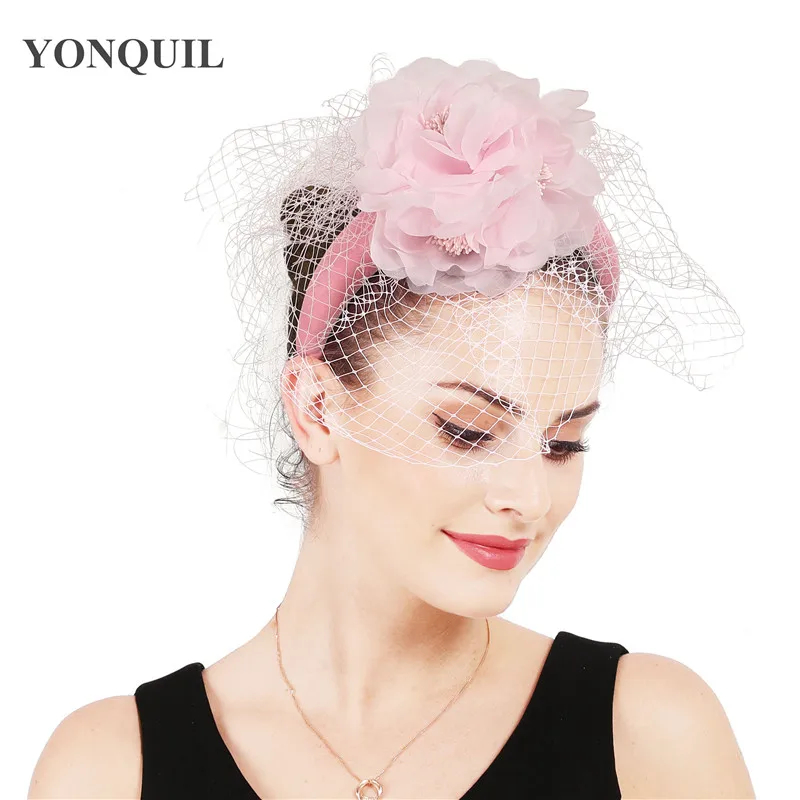 Элегантные Свадебные вуалетки туфли с завязками на элегантные головные уборы