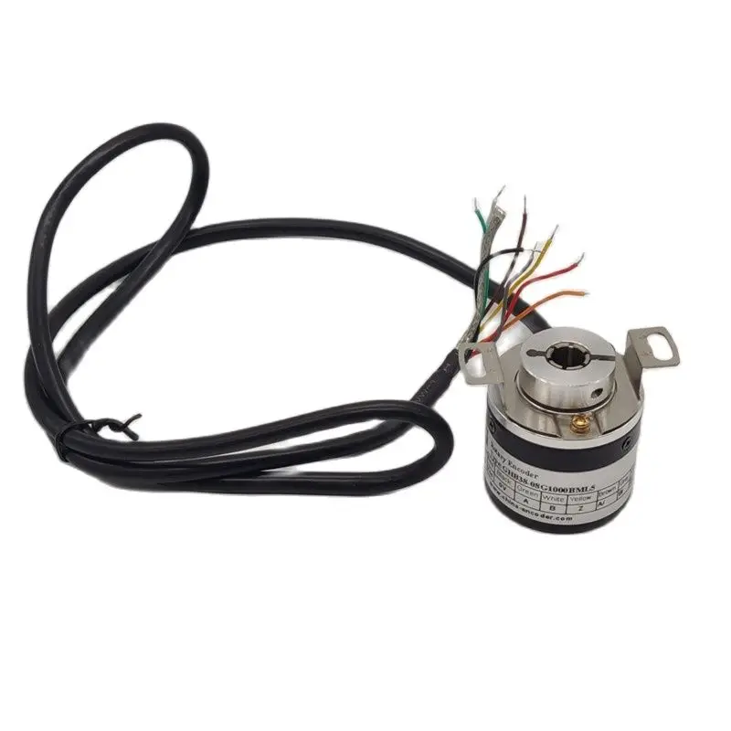 GHB38 энкодер 8 мм полый кодовые датчики положения вала линейный драйвер A B Z-B-